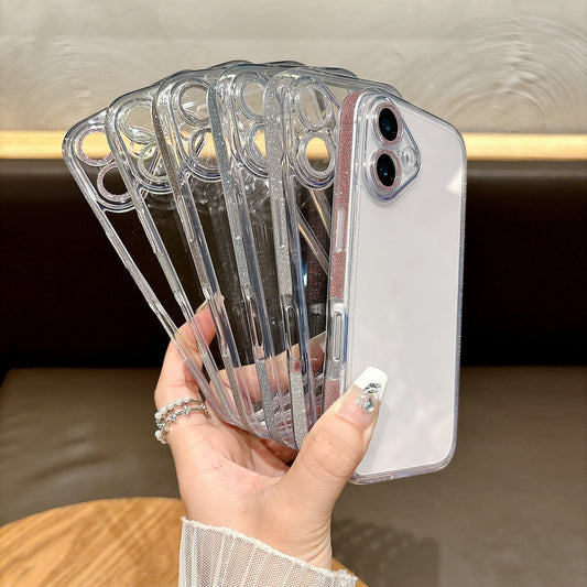 Phone Case Transparent Glass Protective Cover