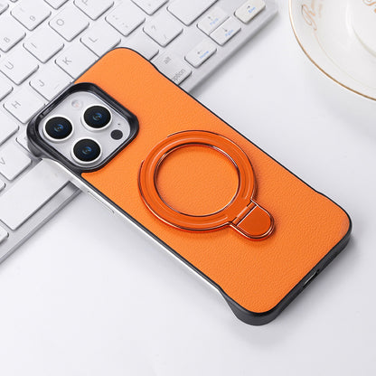 Magnetic Bracket Phone Case Frameless Protective Cover