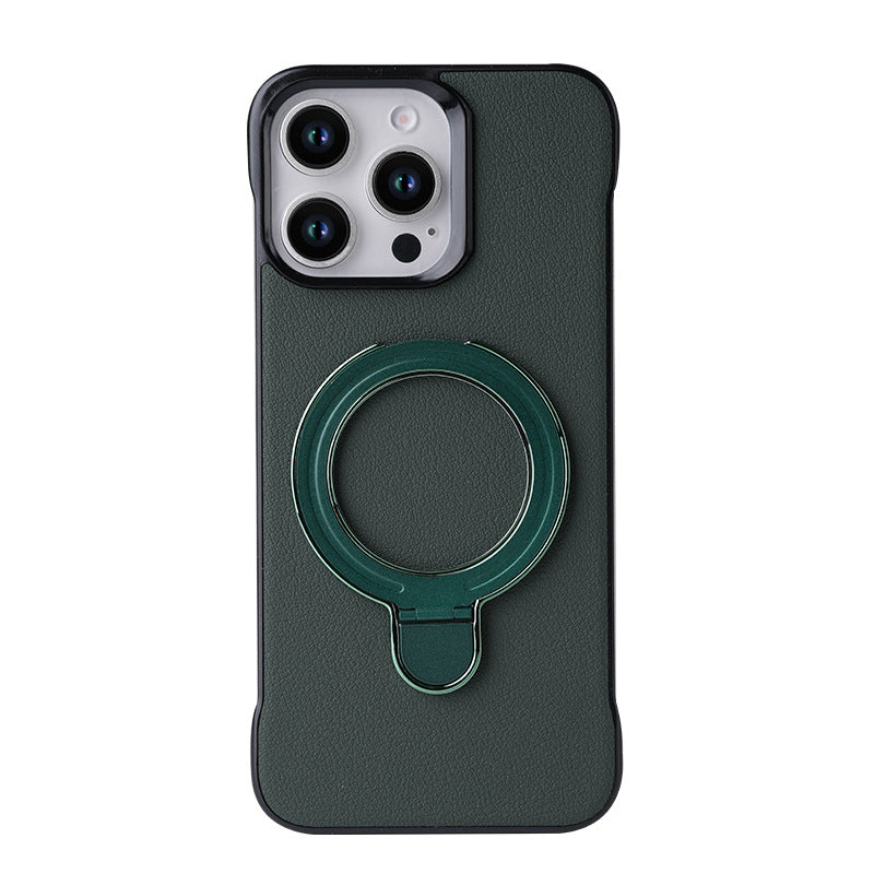 Magnetic Bracket Phone Case Frameless Protective Cover