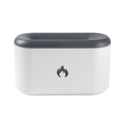Home Ultrasonic Atmosphere Lamp Flame Aroma Diffuser